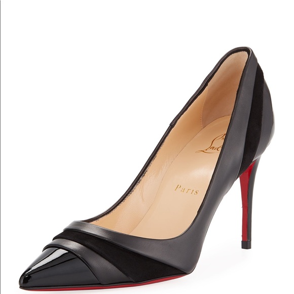 Christian Louboutin Shoes - Christian Louboutin Eklectica Black Pumps